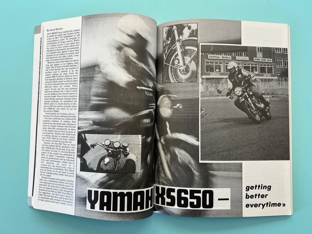 Yamaha XS 650 Performance Portfolio 1969 1985 Reference Book