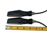 Motorcycle Scooter Front Rear LED 12v Turn Signal Lamp Set*