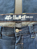 Bull-it Denim Covec Motorcycle Riding Straight Leg Blue Jeans Size 32s*
