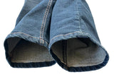 Bull-it Denim Covec Motorcycle Riding Straight Leg Blue Jeans Size 32s*