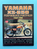 Yamaha XS 650 Performance Portfolio 1969 1985 Reference Book*