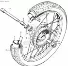 Honda CB/CL Wheel Spacer  *44311-286-000