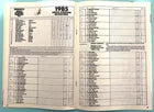 1985 World Speedway Championship Odsal Stadium Bradford Program with traveler itinerary fromUS