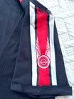 NWT Harley Davidson Womens Striped 3/4 Sleeve  Black T-Shirt*