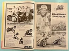 1985 World Speedway Championship Odsal Stadium Bradford Program with traveler itinerary fromUS