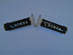 Vintage Honda Handle Bar Grips with light Metallic Flecks