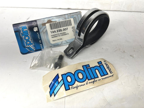 Polini Chrome Muffler Silencer Clamp 144.235.007