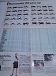 1994 Kawasaki Line-Up Sales Brochure Japanese Issue